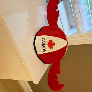 Red Canada Moose novelty hat
